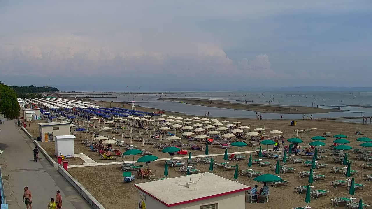 Webcam en direct Grado : Vues sur la plage et l’aquapark en temps réel