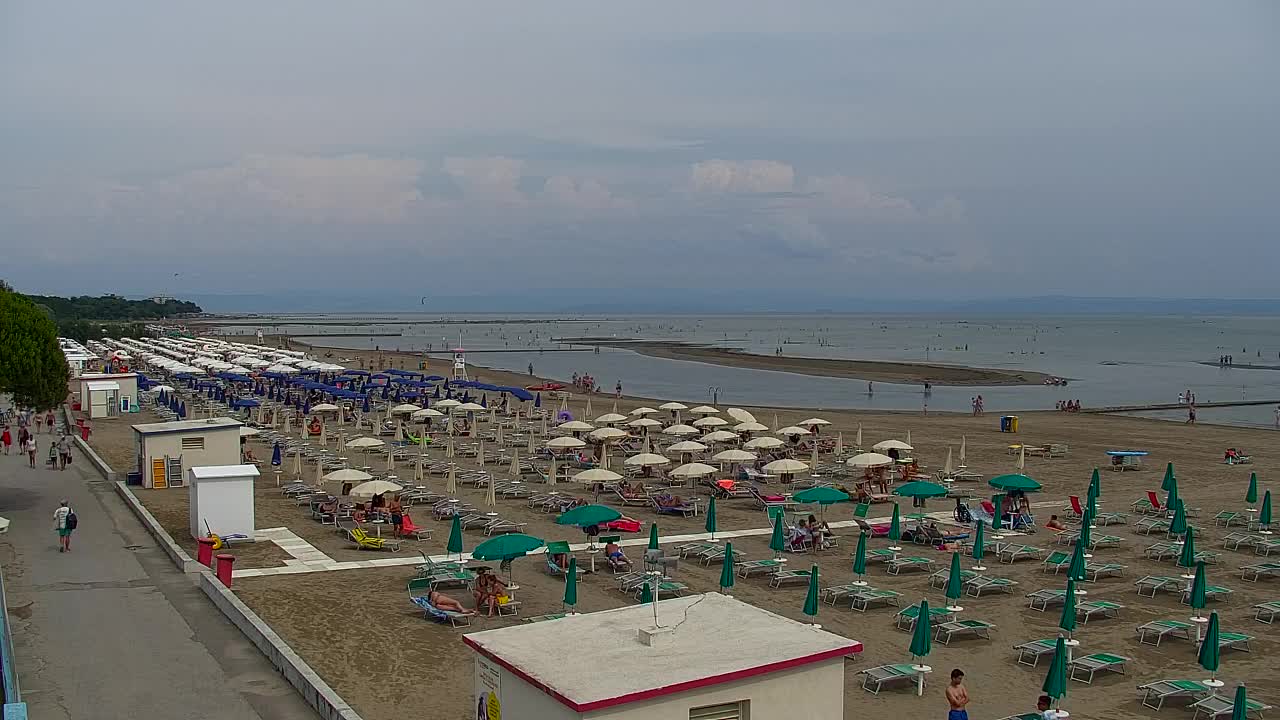 Webcam en direct Grado : Vues sur la plage et l’aquapark en temps réel