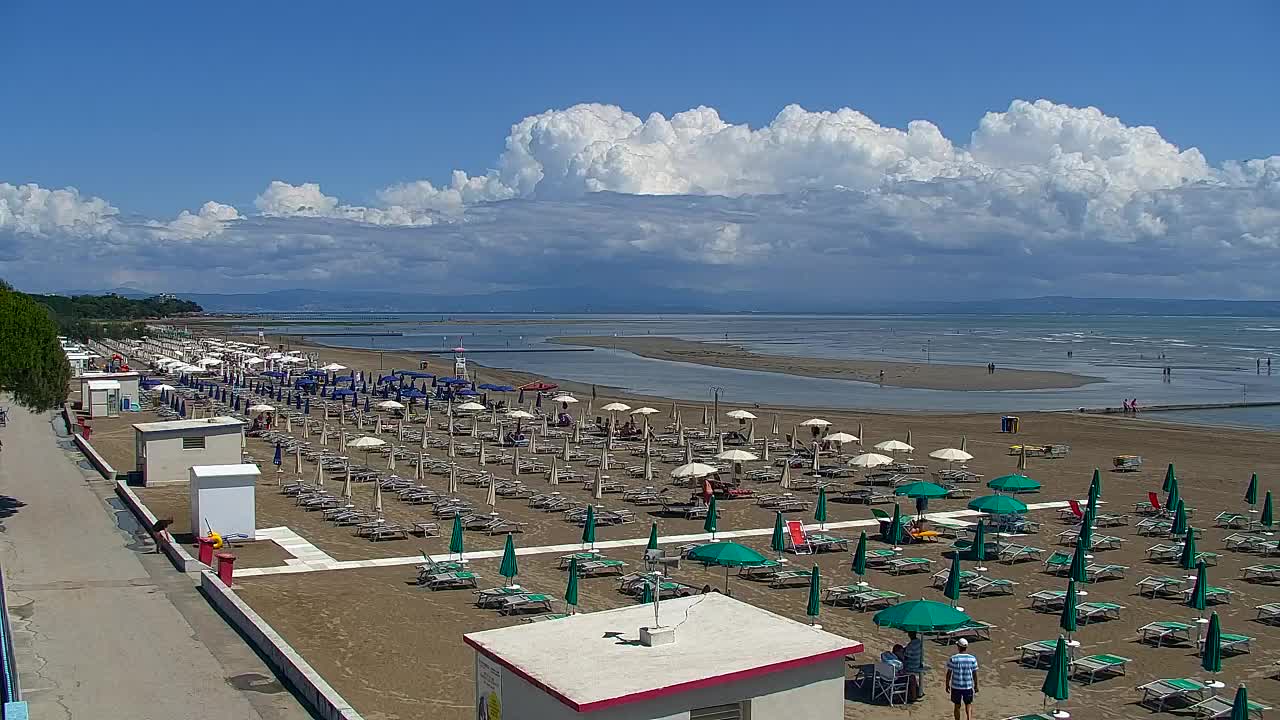 Kamera uživo Grado Plaža i Akvapark Uživo
