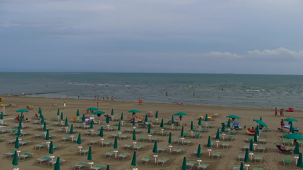 Webcam en direct Grado : Vues sur la plage et l’aquapark en temps réel