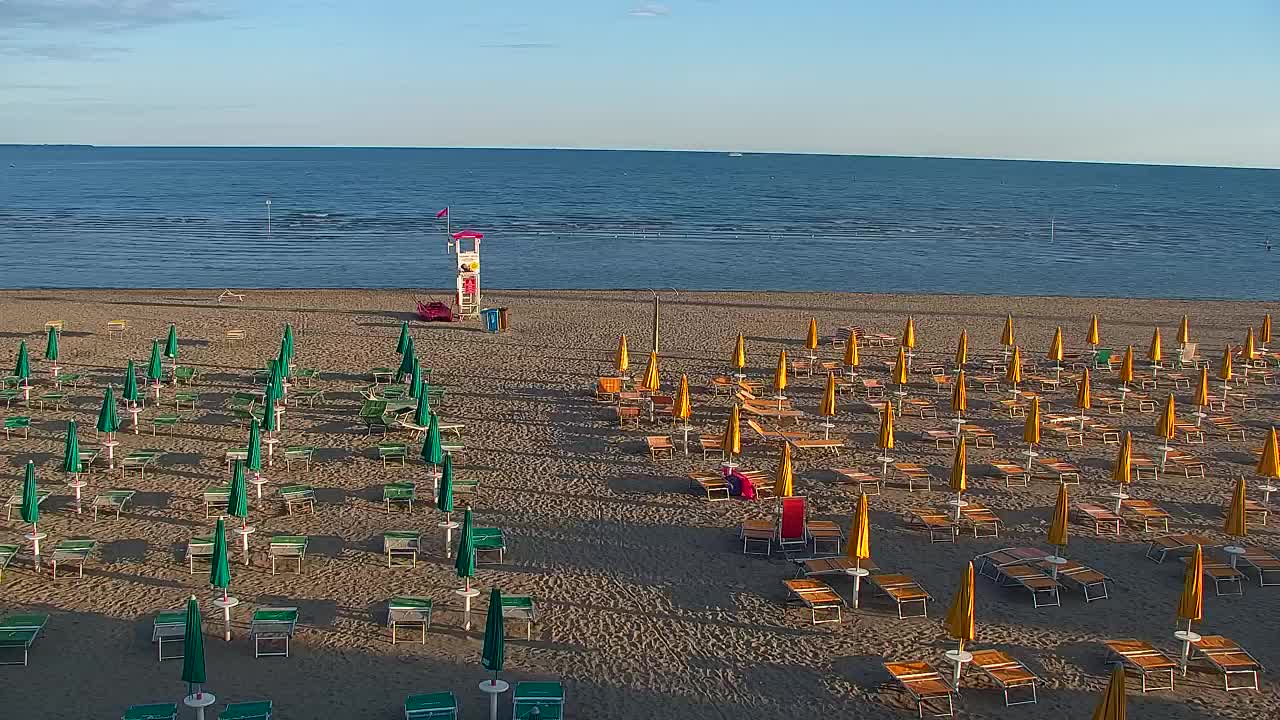 Webcam Live Grado: Vista sulla spiaggia e sull’acquapark in tempo reale