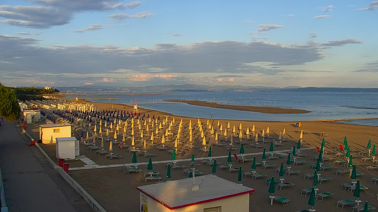 Kamera uživo Grado Plaža i Akvapark Uživo