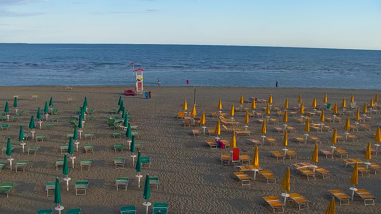 Webcam en direct Grado : Vues sur la plage et l’aquapark en temps réel
