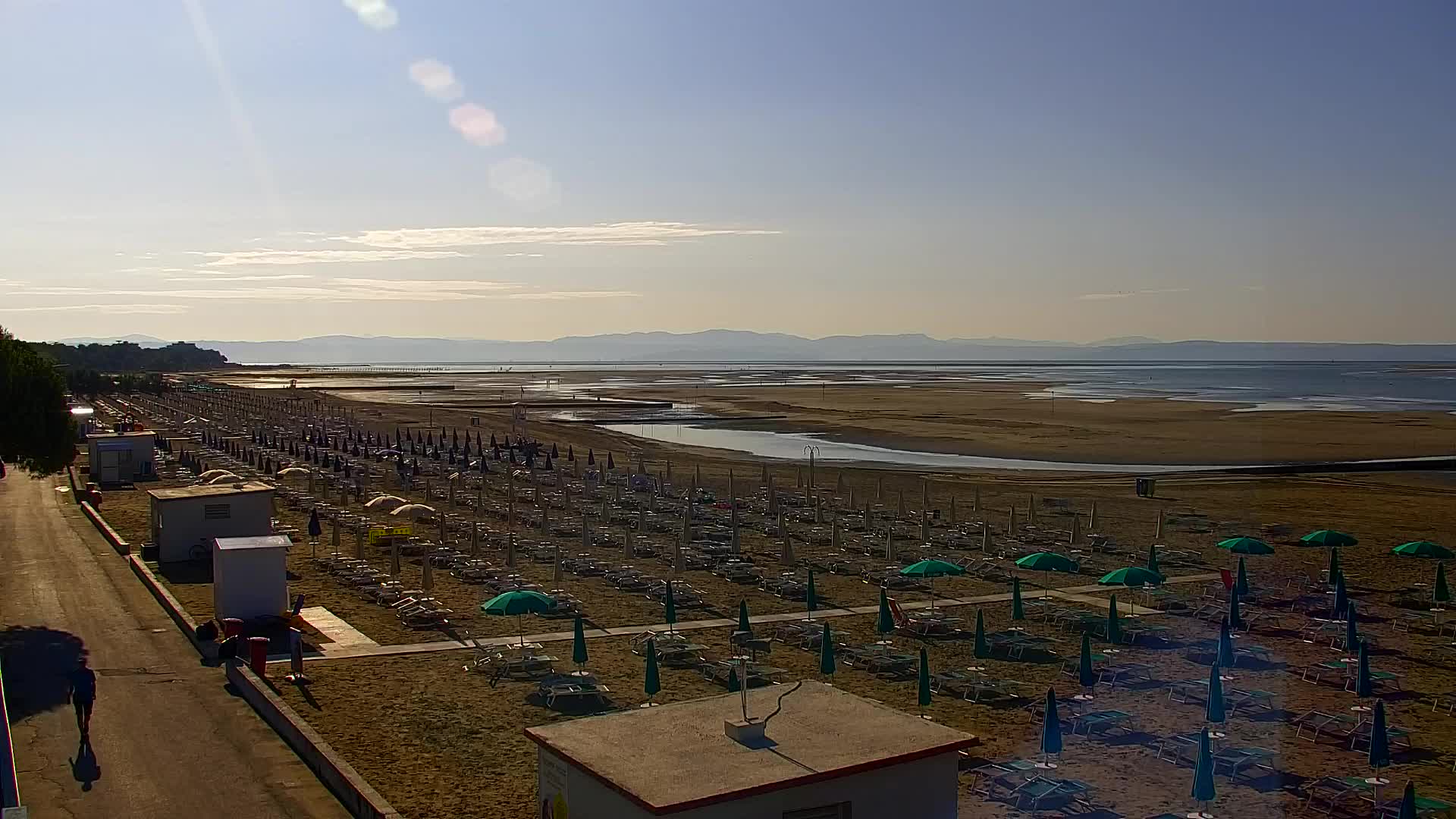 Webcam Live Grado: Vista sulla spiaggia e sull’acquapark in tempo reale