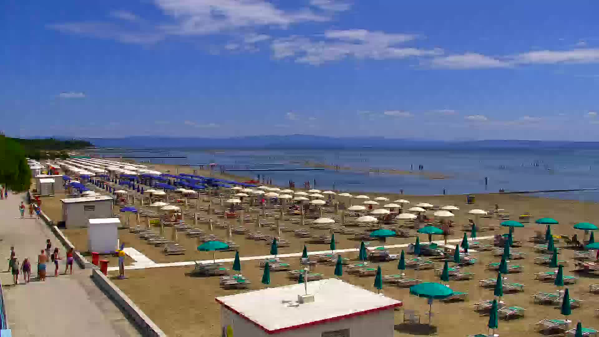 Kamera uživo Grado Plaža i Akvapark Uživo