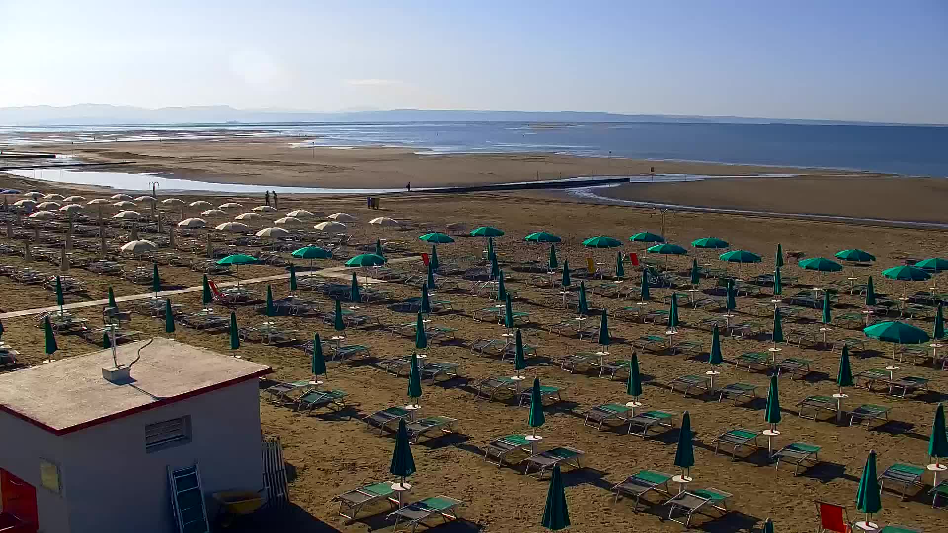 Webcam Live Grado: Vista sulla spiaggia e sull’acquapark in tempo reale