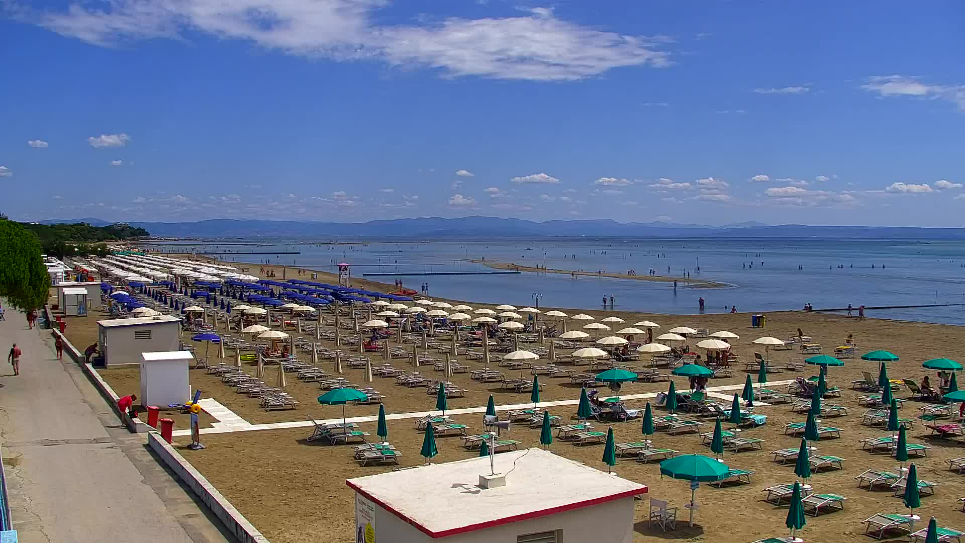 Live-Webcam Grado: Strand- und Aquapark-Ausblicke in Echtzeit