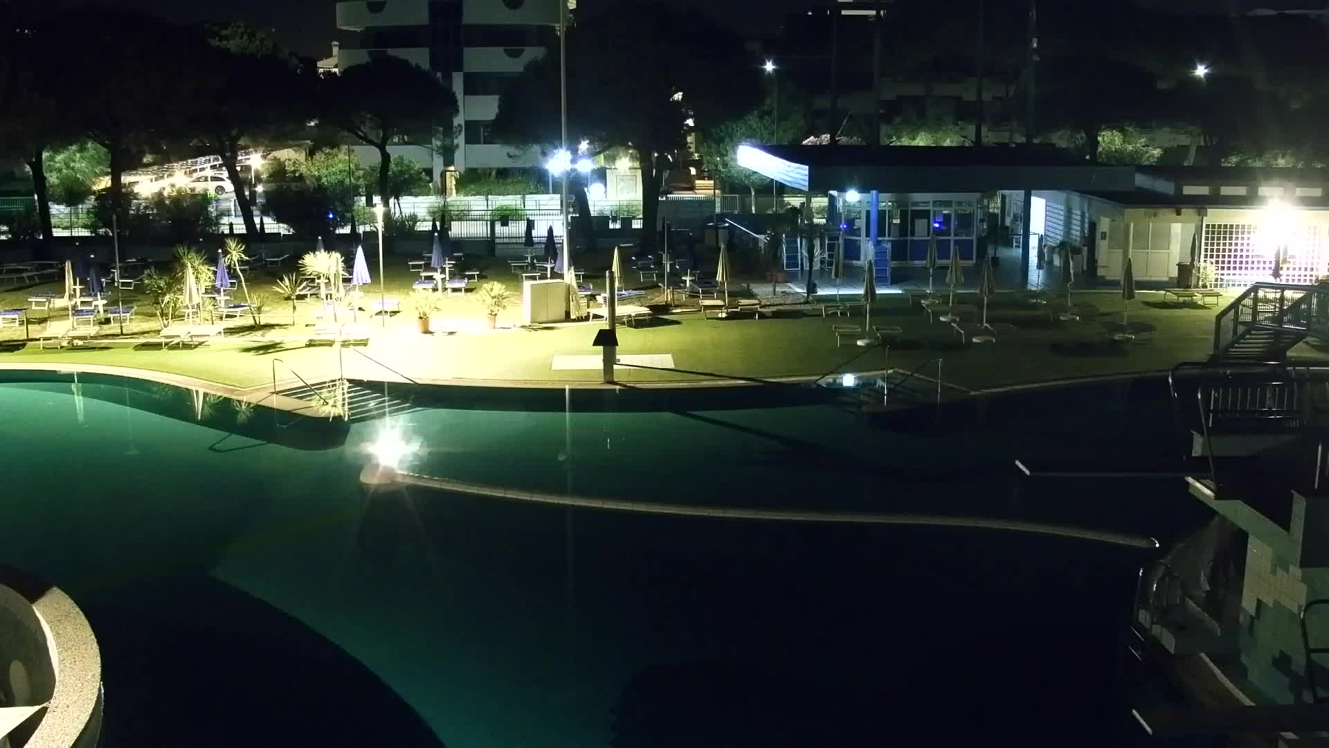 Grado Beach and Aquapark Views in Real Time