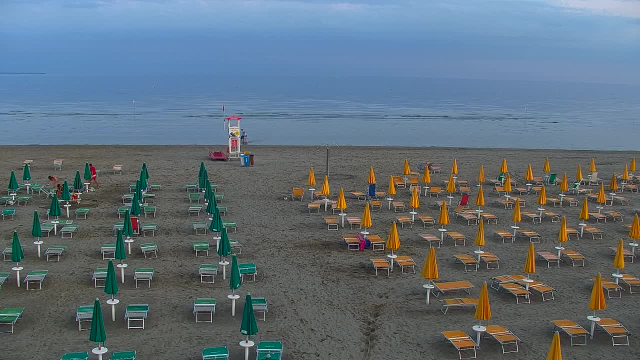 Webcam Live Grado: Vista sulla spiaggia e sull’acquapark in tempo reale