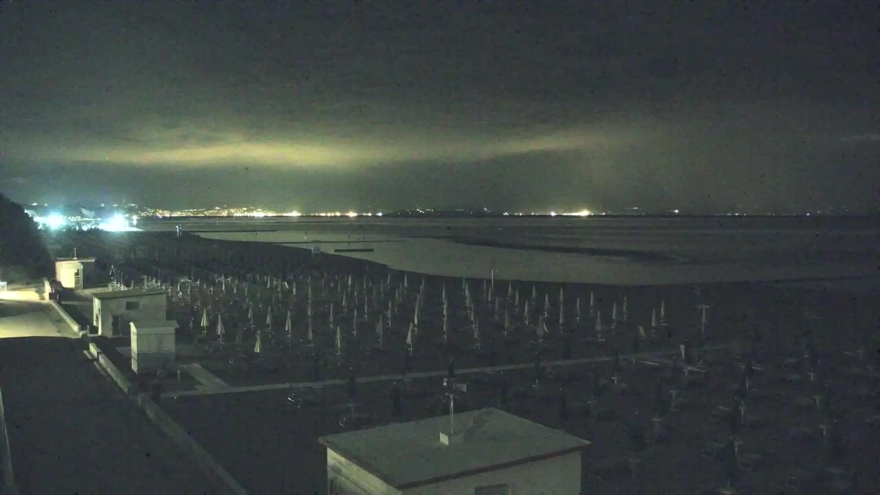 Webcam Live Grado: Vista sulla spiaggia e sull’acquapark in tempo reale