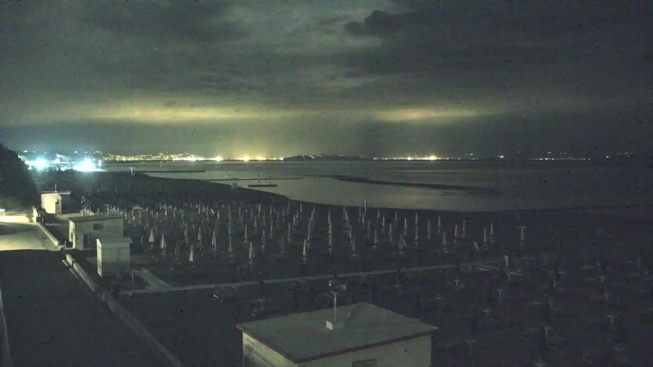 Webcam en direct Grado : Vues sur la plage et l’aquapark en temps réel