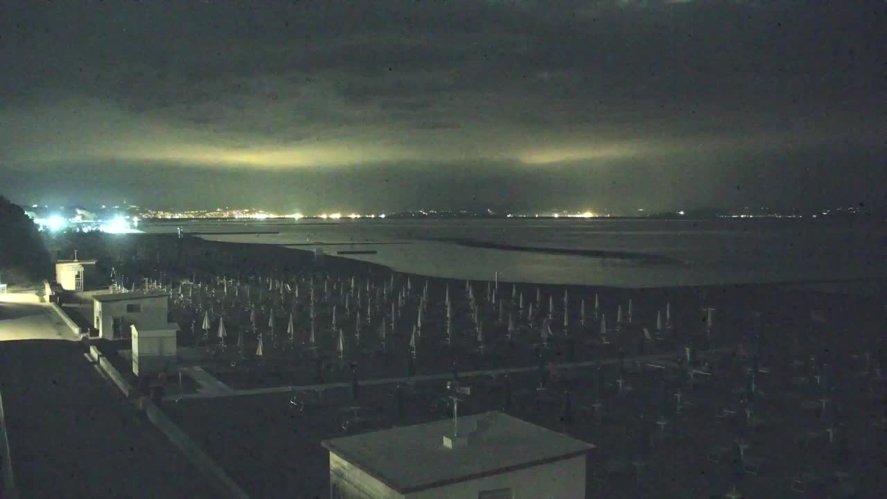 Webcam Live Grado: Vista sulla spiaggia e sull’acquapark in tempo reale