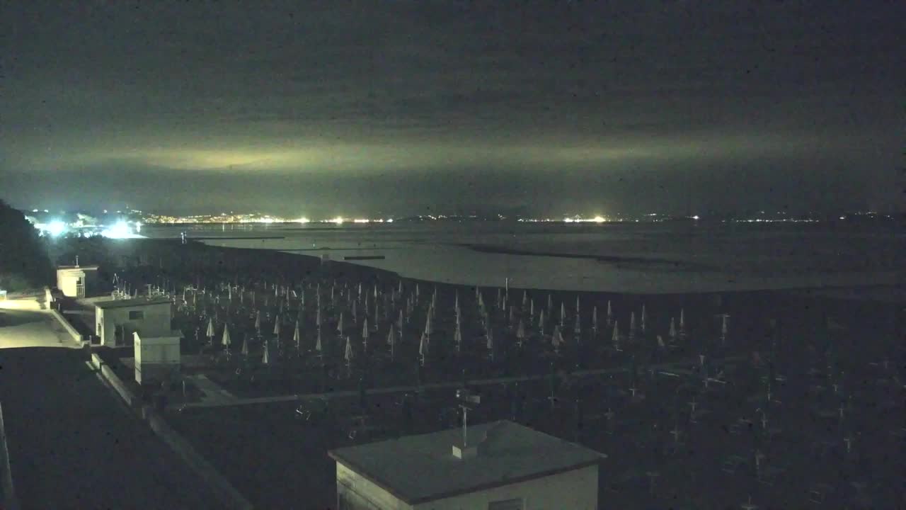 Webcam Live Grado: Vista sulla spiaggia e sull’acquapark in tempo reale