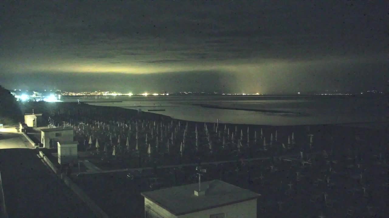 Webcam en direct Grado : Vues sur la plage et l’aquapark en temps réel
