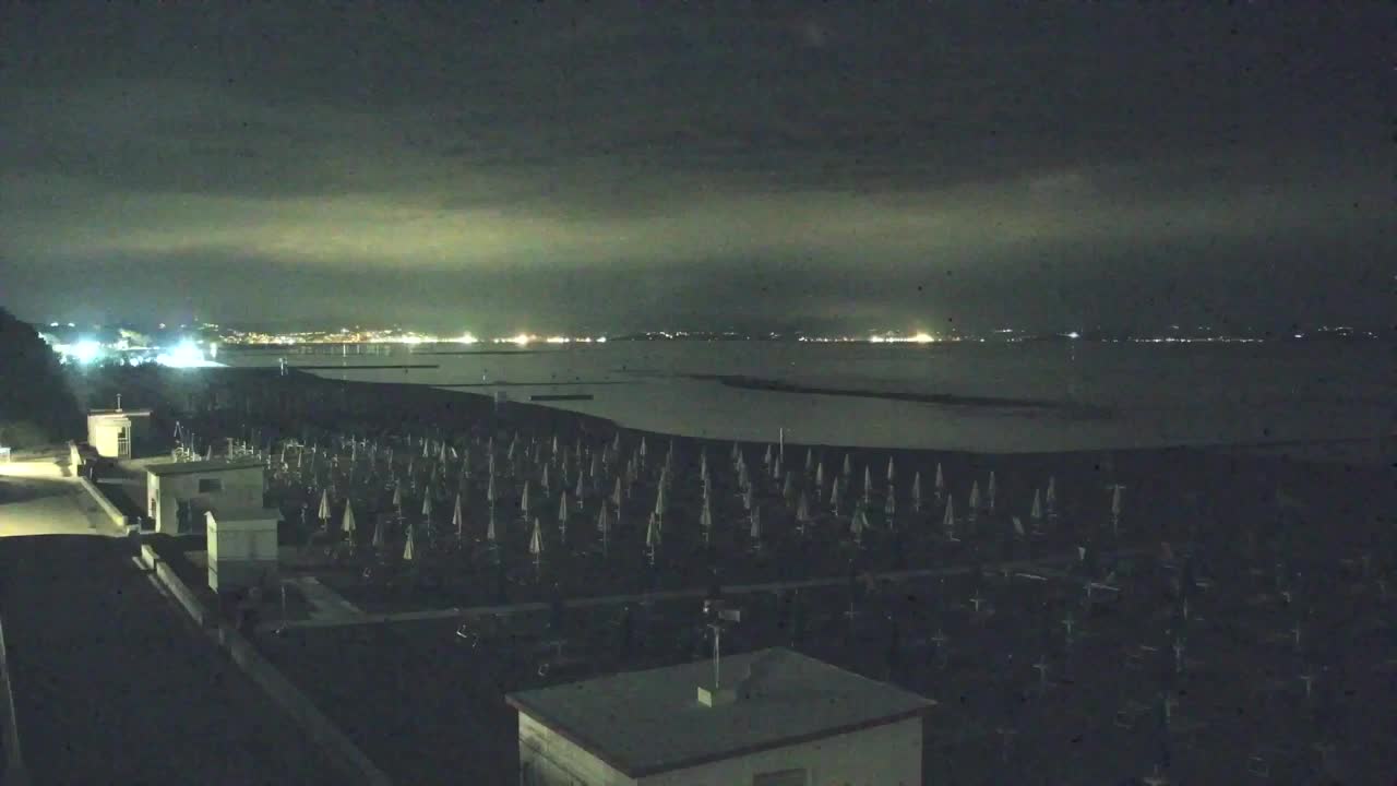 Webcam en direct Grado : Vues sur la plage et l’aquapark en temps réel