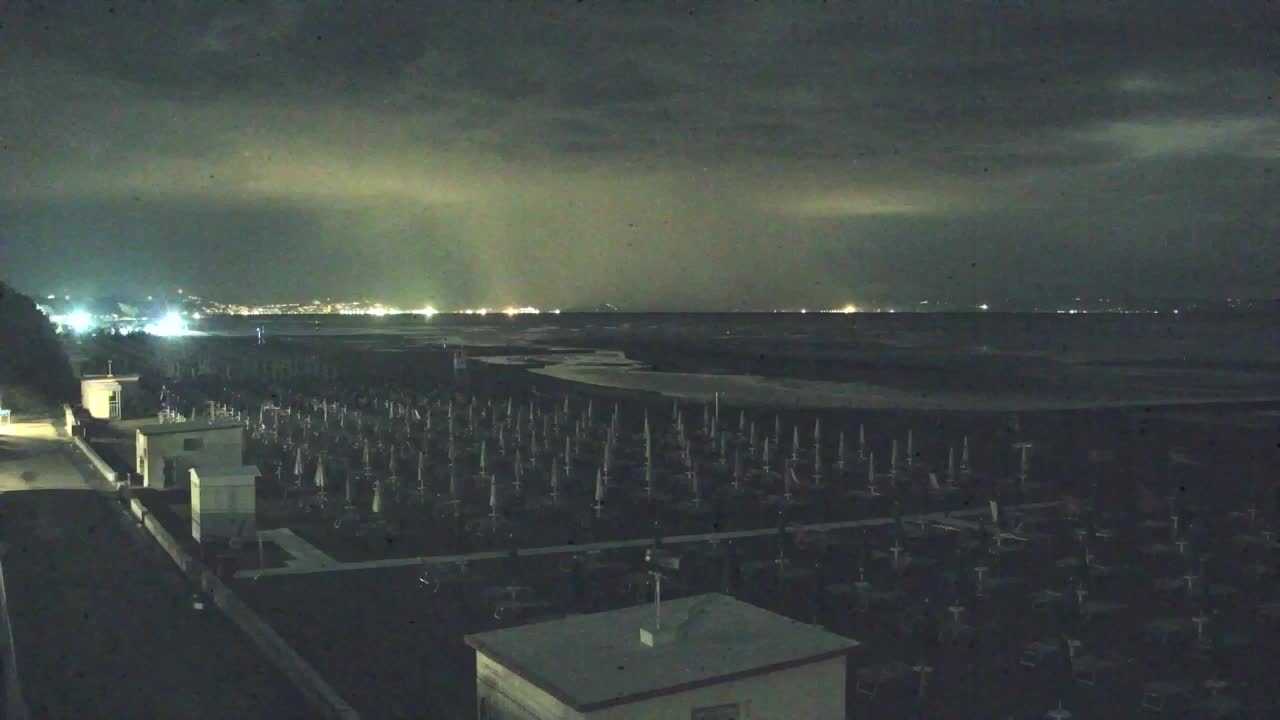 Grado Beach and Aquapark Views in Real Time