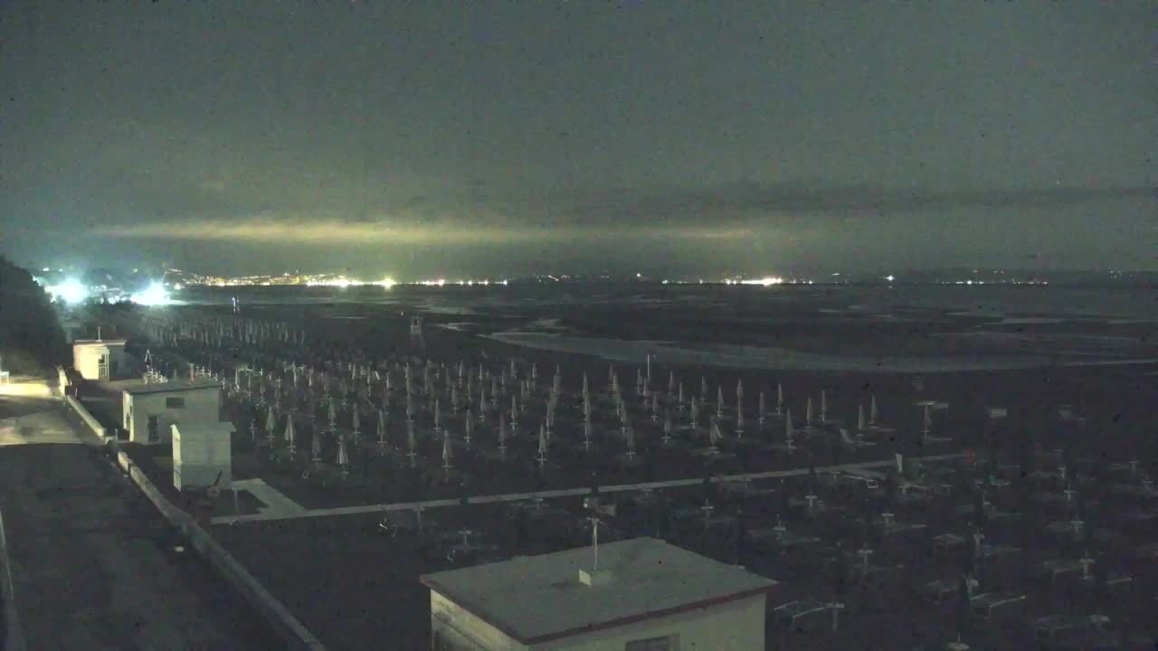Webcam Live Grado: Vista sulla spiaggia e sull’acquapark in tempo reale