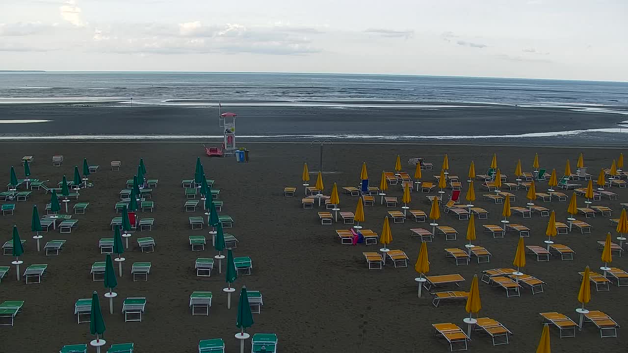 Webcam Live Grado: Vista sulla spiaggia e sull’acquapark in tempo reale