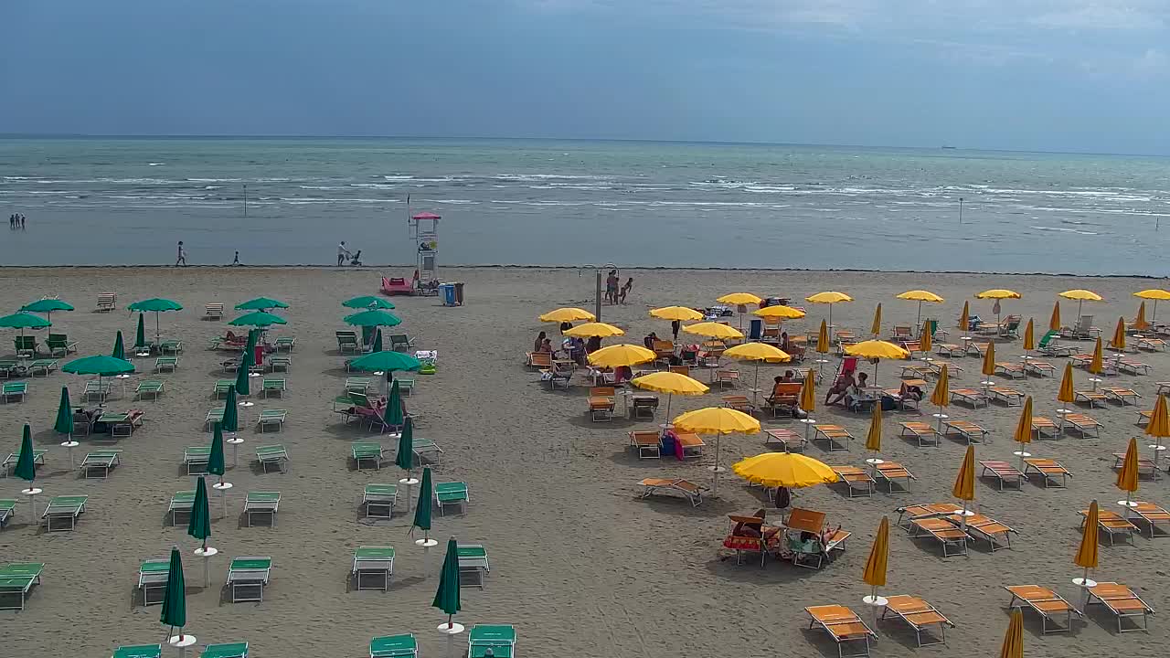 Webcam Live Grado: Vista sulla spiaggia e sull’acquapark in tempo reale