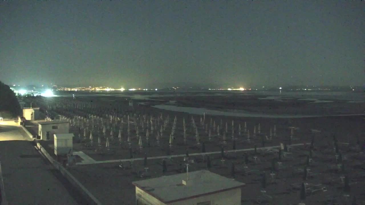 Webcam en direct Grado : Vues sur la plage et l’aquapark en temps réel