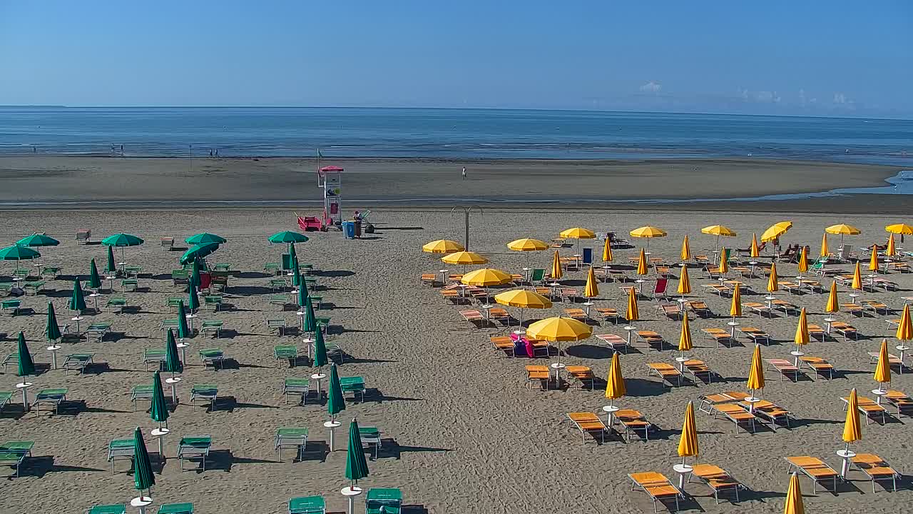 Webcam en direct Grado : Vues sur la plage et l’aquapark en temps réel
