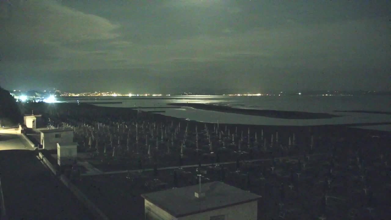 Webcam Live Grado: Vista sulla spiaggia e sull’acquapark in tempo reale