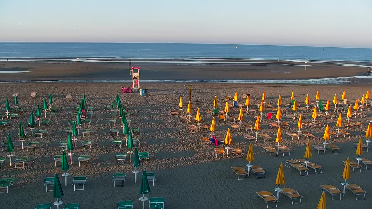 Grado Beach and Aquapark Views in Real Time