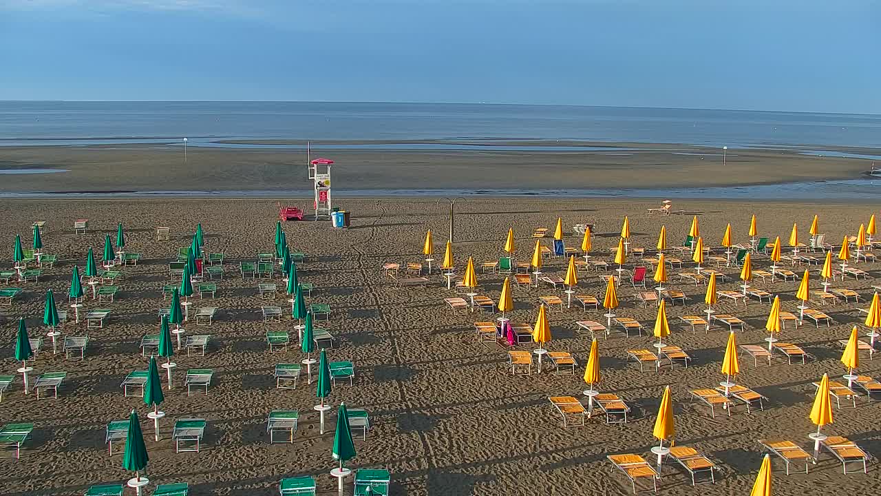 Webcam Live Grado: Vista sulla spiaggia e sull’acquapark in tempo reale