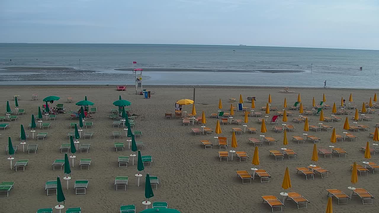 Webcam Live Grado: Vista sulla spiaggia e sull’acquapark in tempo reale