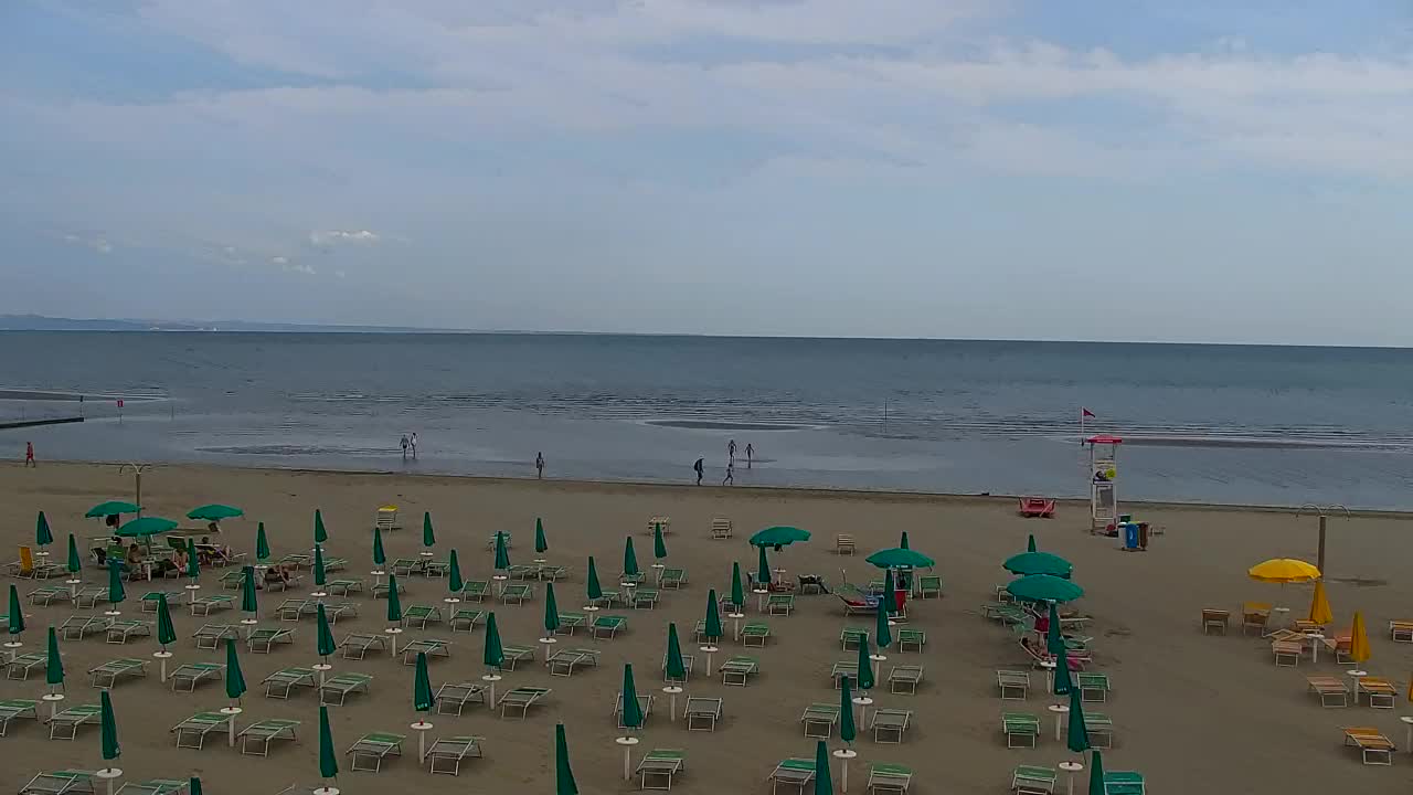 Webcam en direct Grado : Vues sur la plage et l’aquapark en temps réel