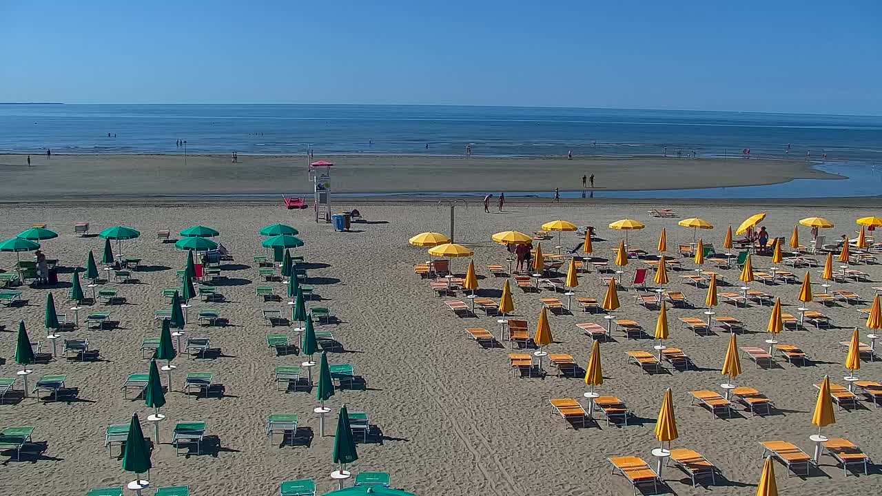 Webcam Live Grado: Vista sulla spiaggia e sull’acquapark in tempo reale