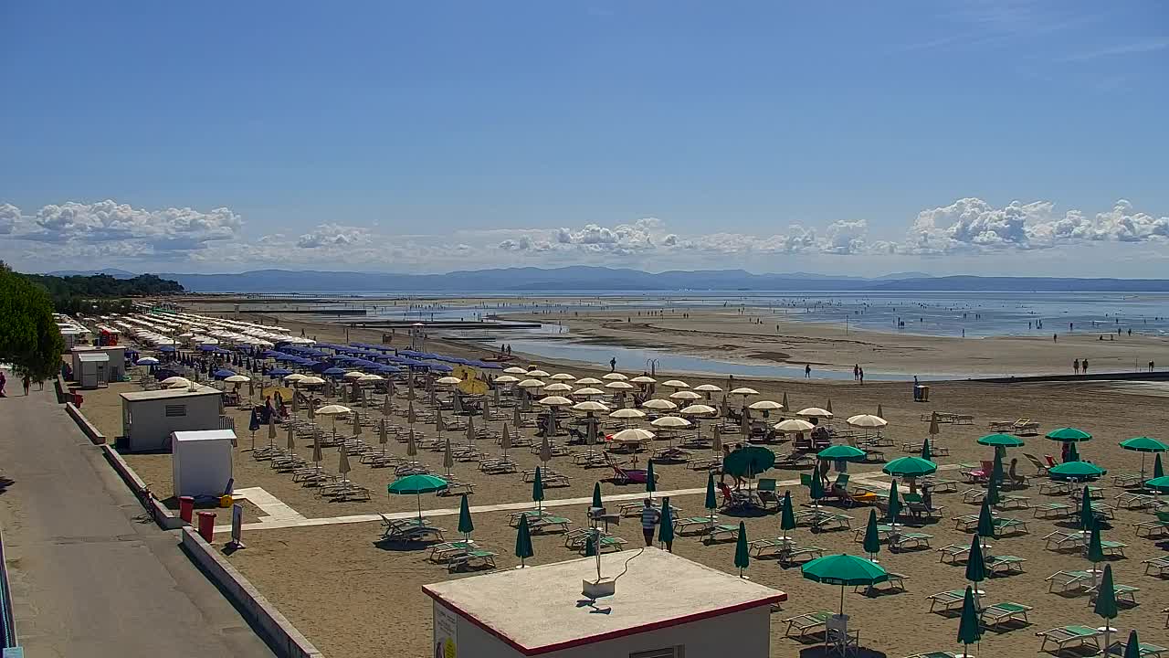Live-Webcam Grado: Strand- und Aquapark-Ausblicke in Echtzeit