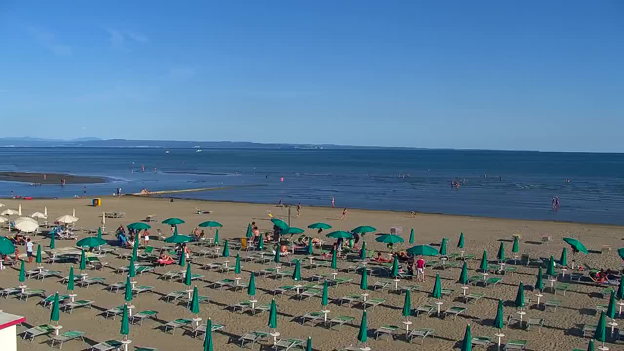 Webcam Live Grado: Vista sulla spiaggia e sull’acquapark in tempo reale