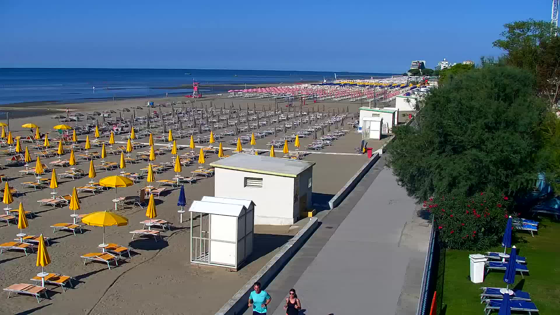 Webcam en direct Grado : Vues sur la plage et l’aquapark en temps réel