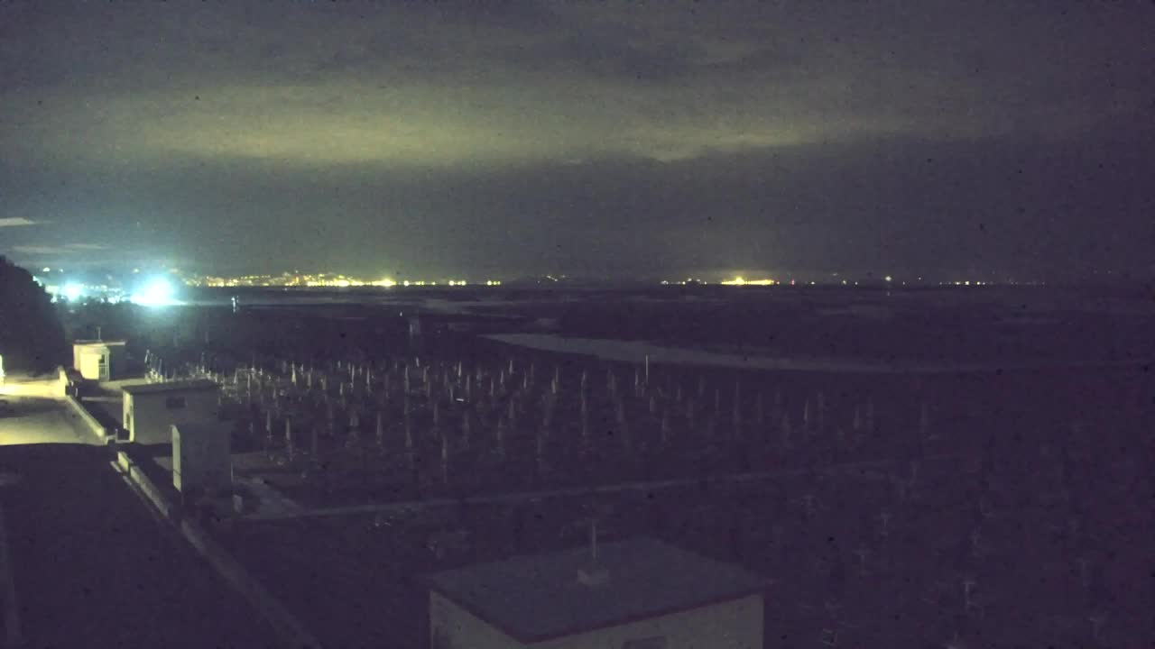 Webcam en direct Grado : Vues sur la plage et l’aquapark en temps réel