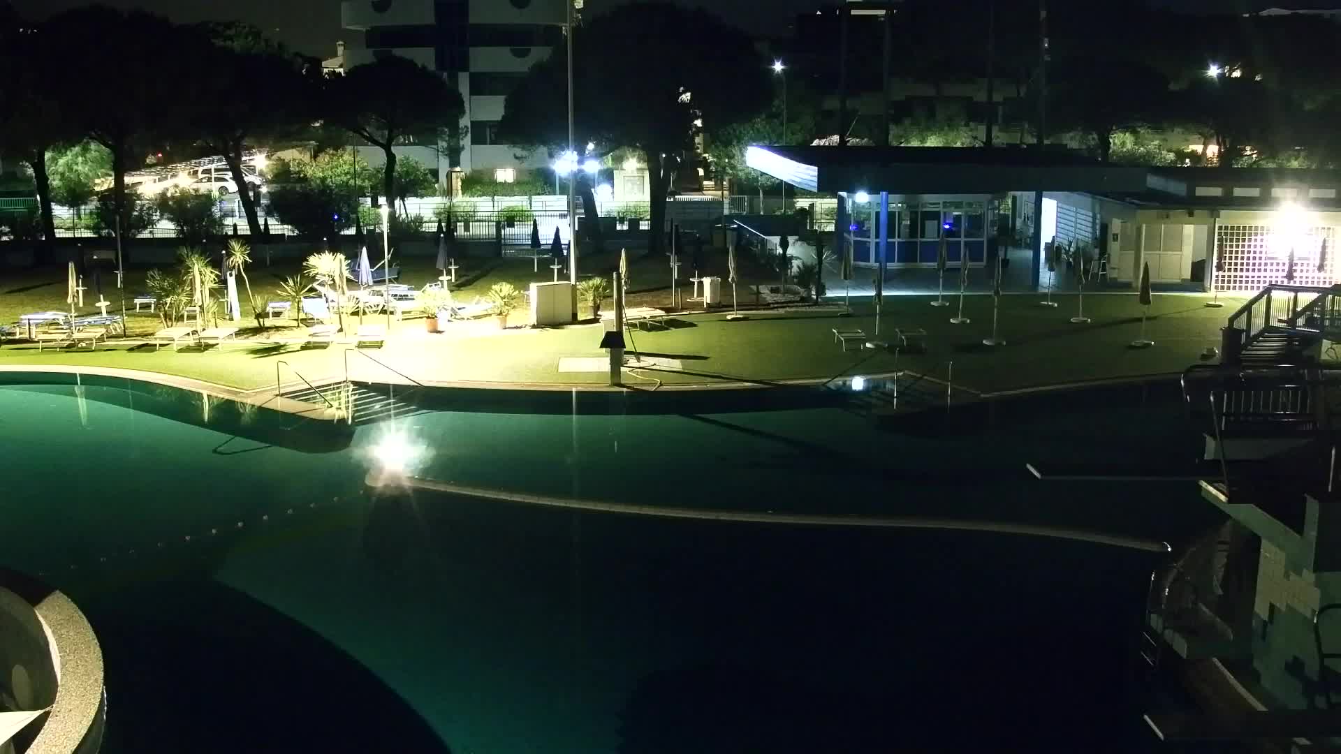 Grado Beach and Aquapark Views in Real Time