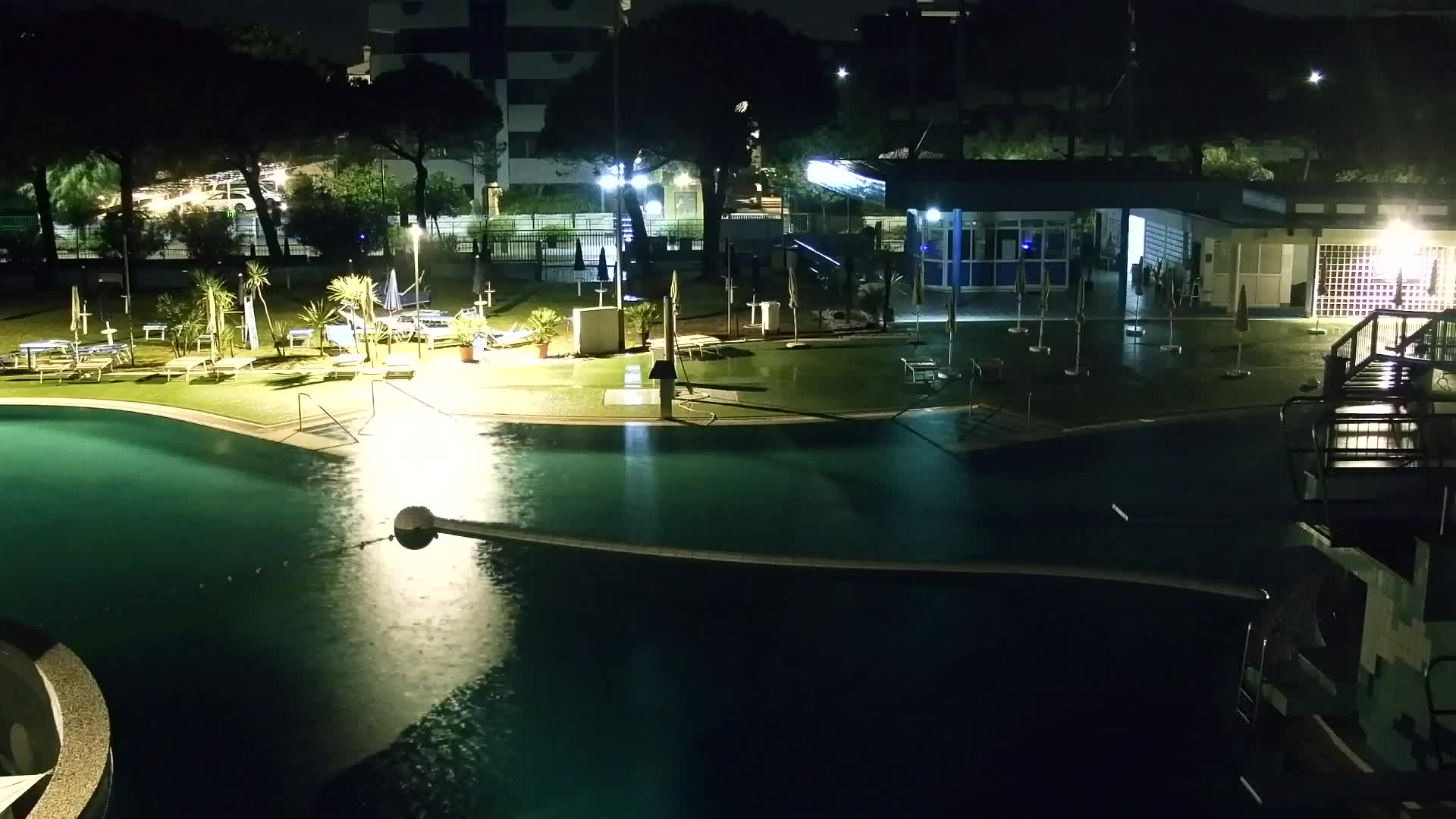 Grado Beach and Aquapark Views in Real Time