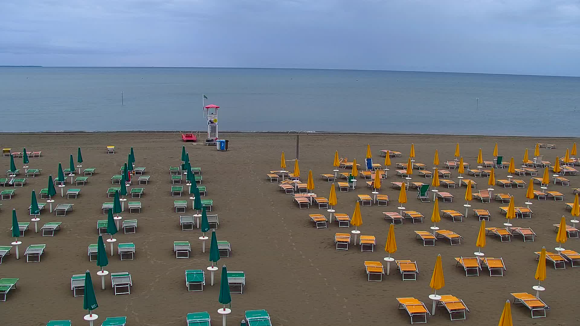 Webcam Live Grado: Vista sulla spiaggia e sull’acquapark in tempo reale