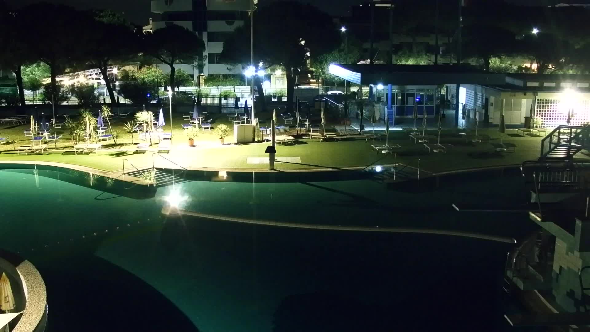 Grado Beach and Aquapark Views in Real Time