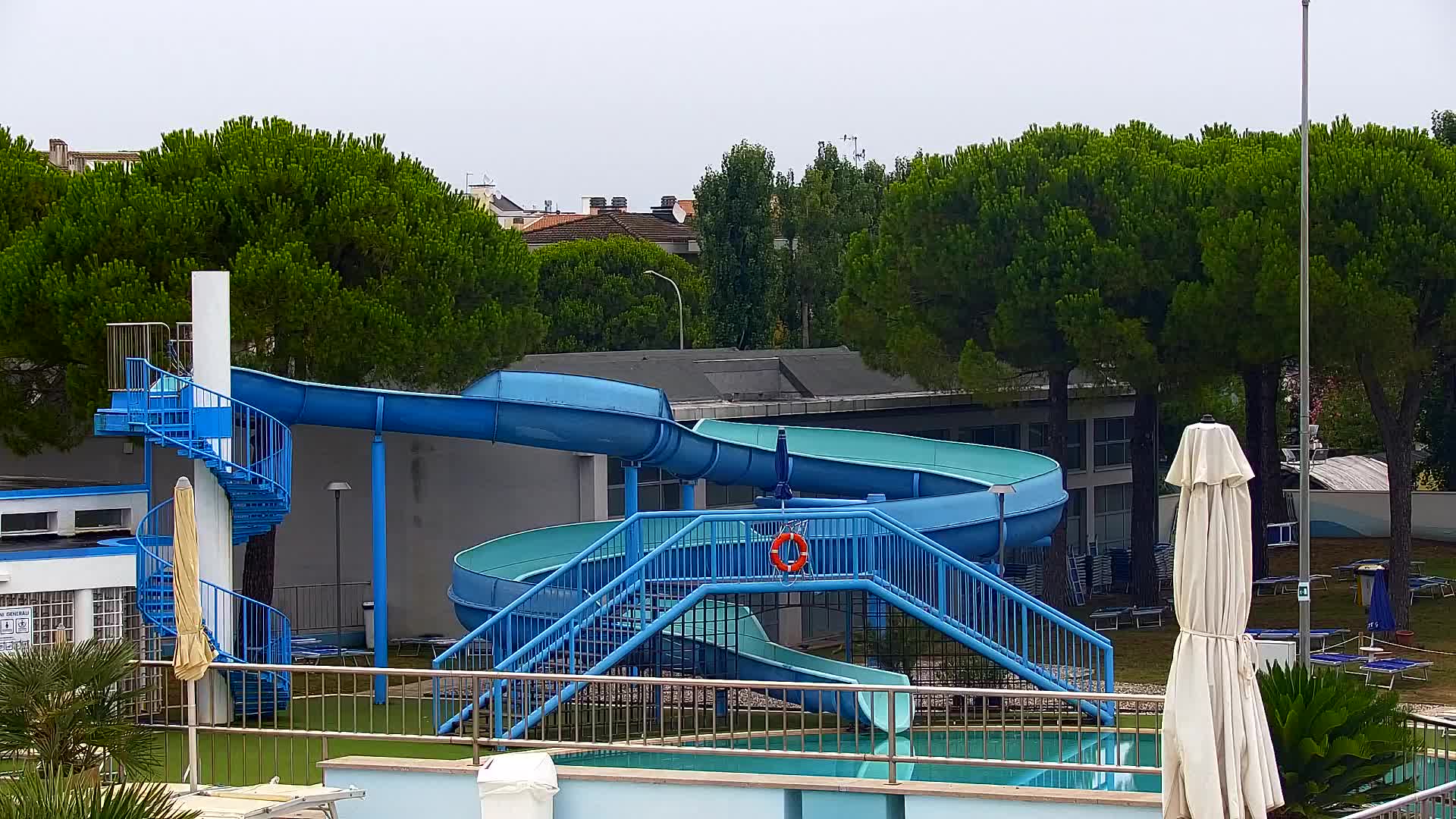 Webcam Live Grado: Vista sulla spiaggia e sull’acquapark in tempo reale