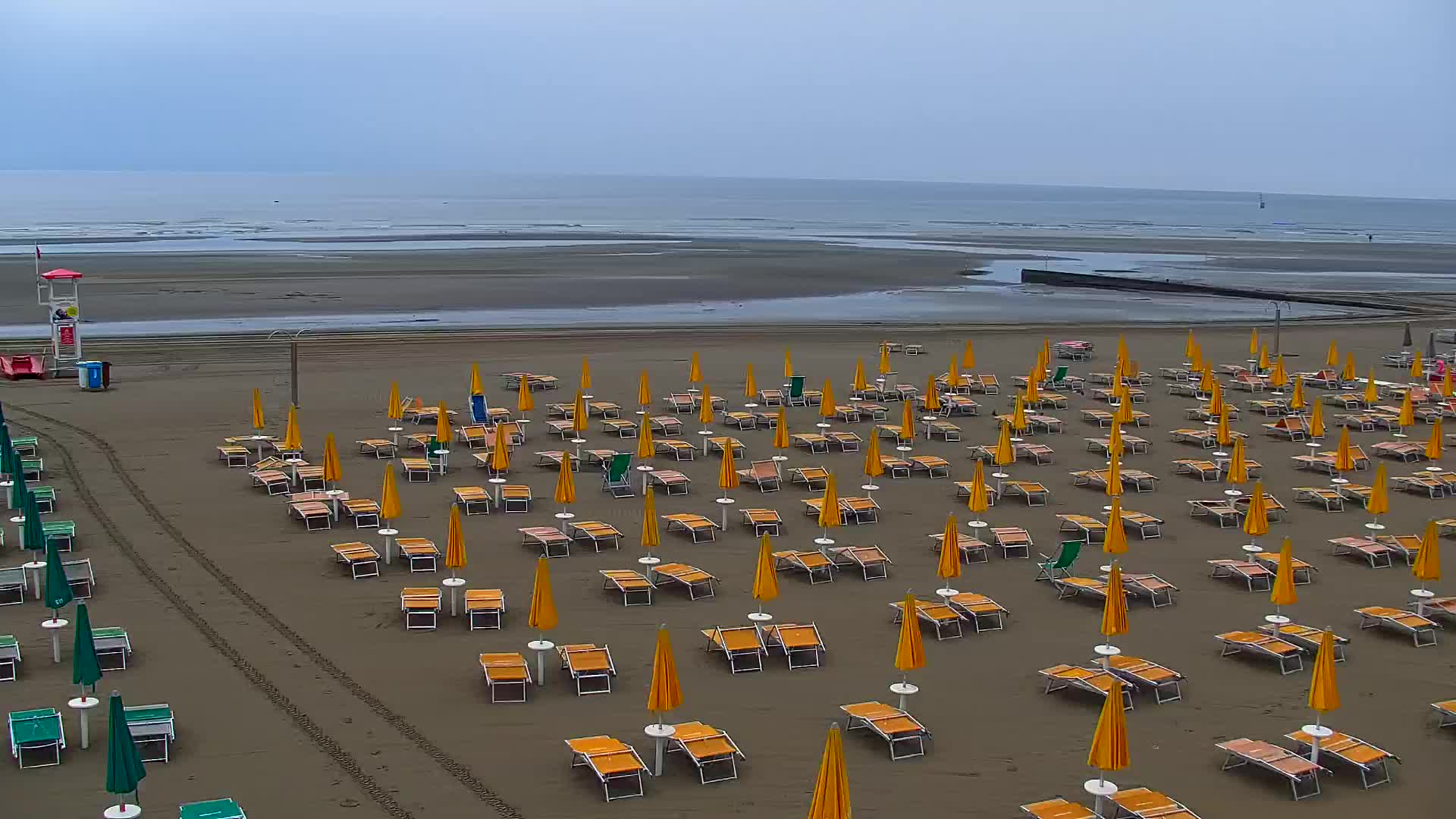 Webcam Live Grado: Vista sulla spiaggia e sull’acquapark in tempo reale