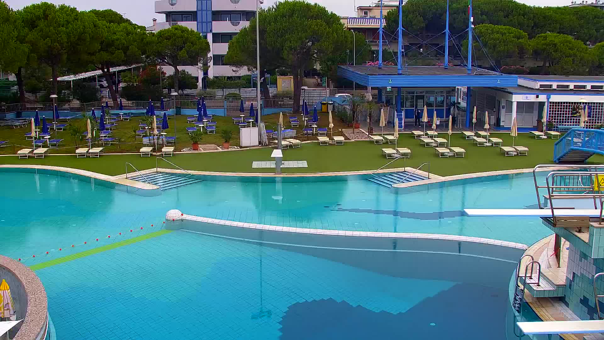 Webcam Live Grado: Vista sulla spiaggia e sull’acquapark in tempo reale
