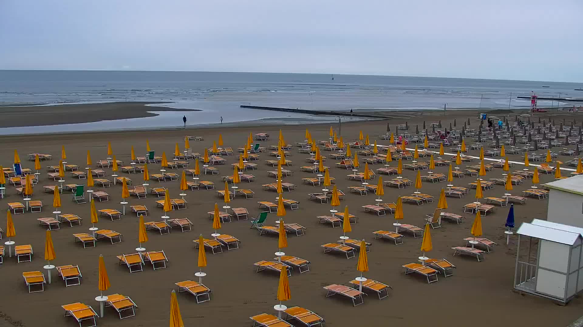 Webcam Live Grado: Vista sulla spiaggia e sull’acquapark in tempo reale