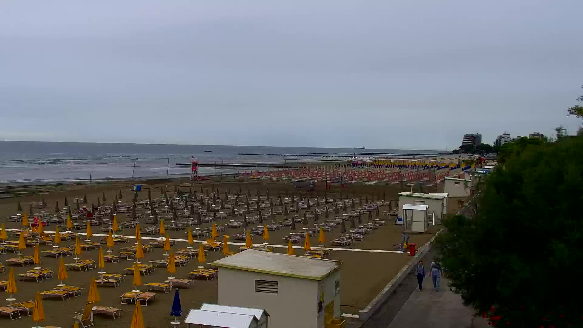 Webcam Live Grado: Vista sulla spiaggia e sull’acquapark in tempo reale