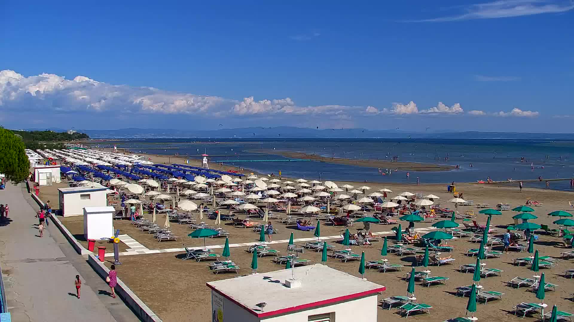 Live-Webcam Grado: Strand- und Aquapark-Ausblicke in Echtzeit