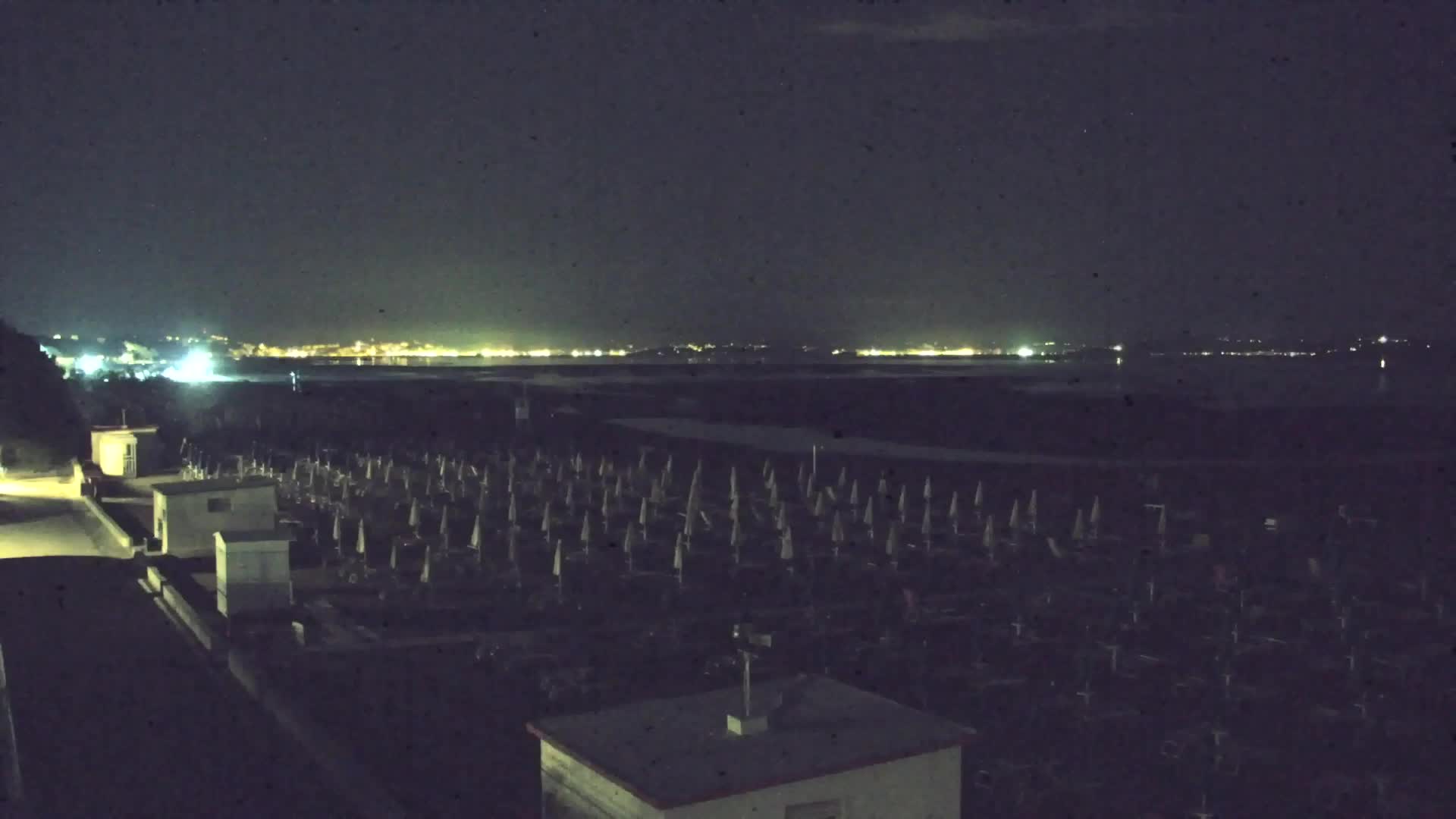 Grado Beach and Aquapark Views in Real Time