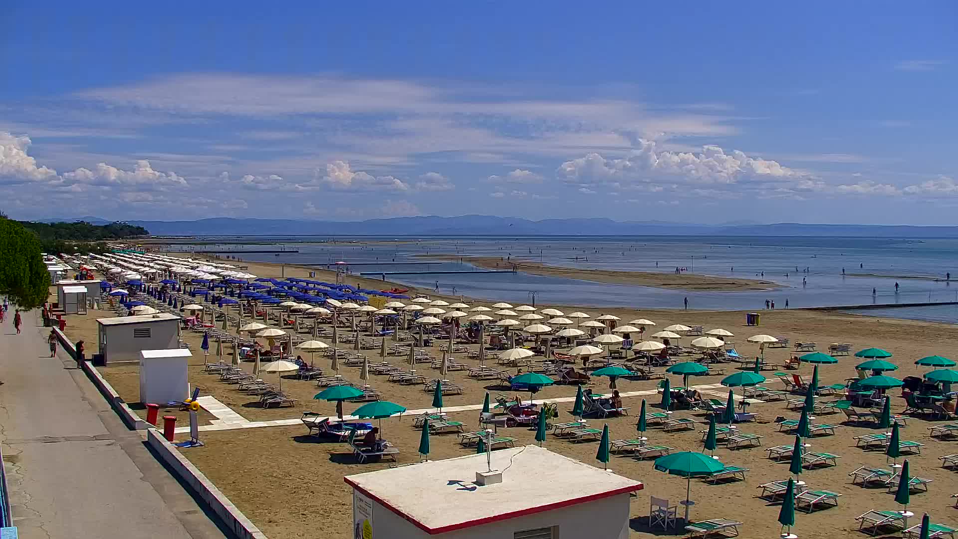 Live-Webcam Grado: Strand- und Aquapark-Ausblicke in Echtzeit