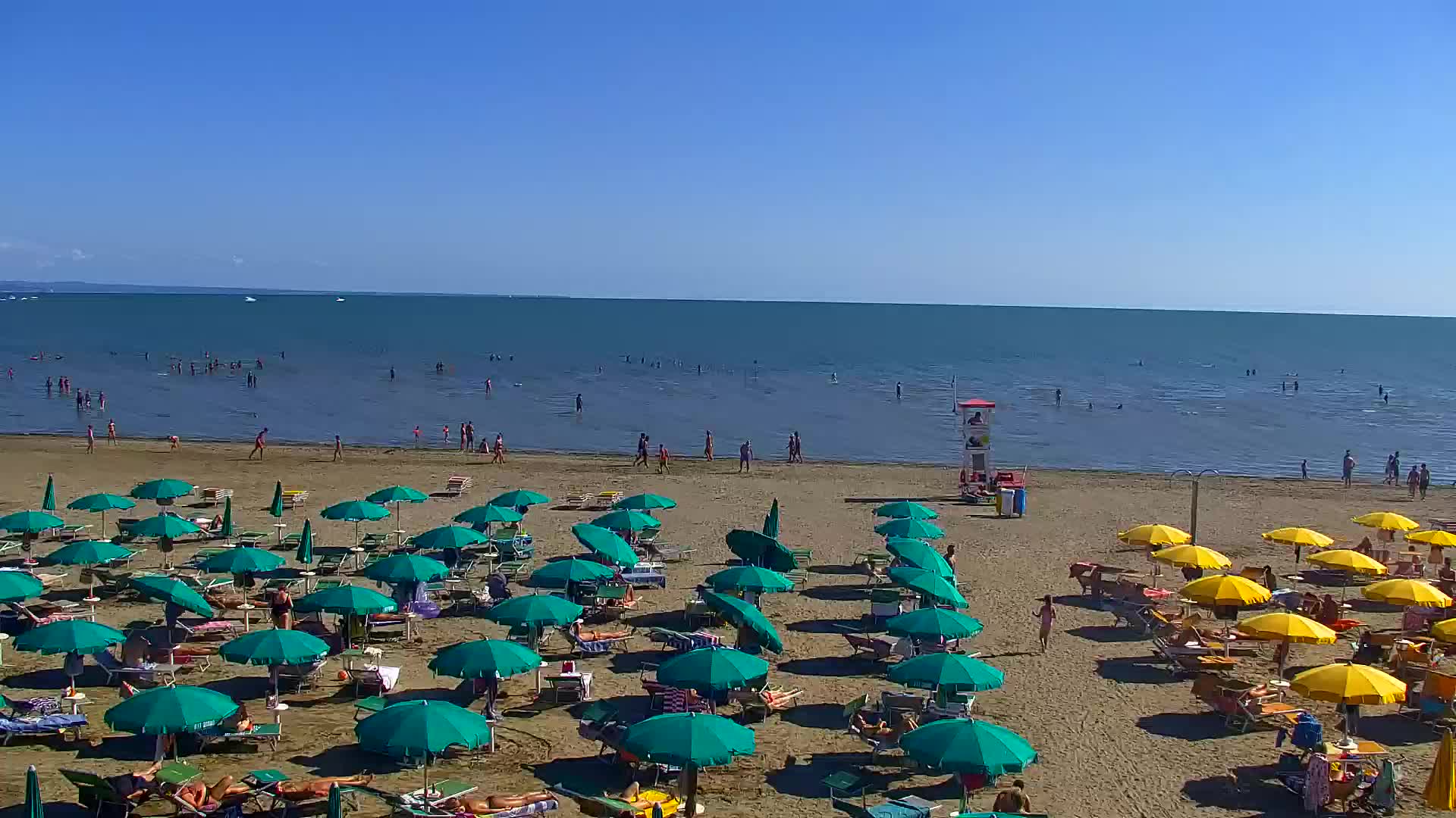 Webcam en direct Grado : Vues sur la plage et l’aquapark en temps réel