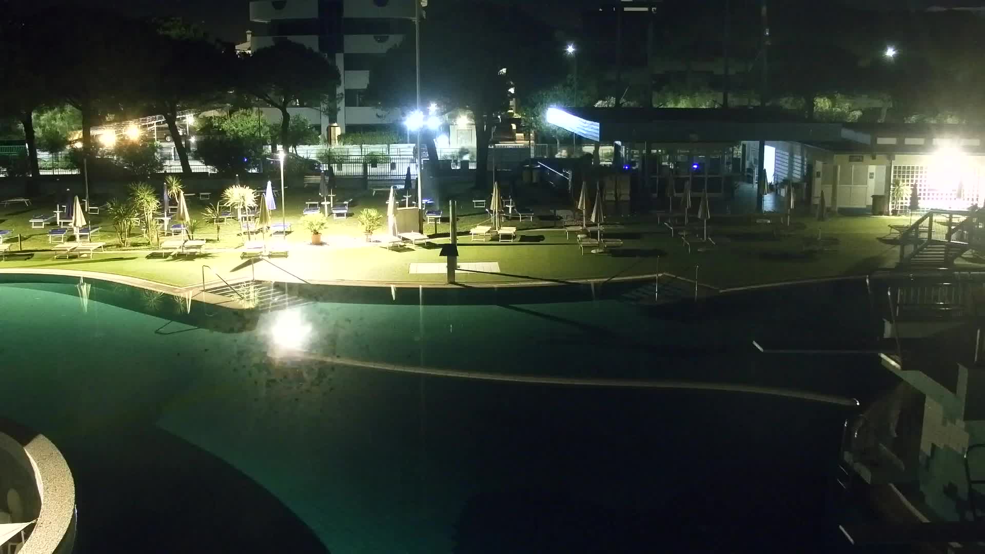 Grado Beach and Aquapark Views in Real Time