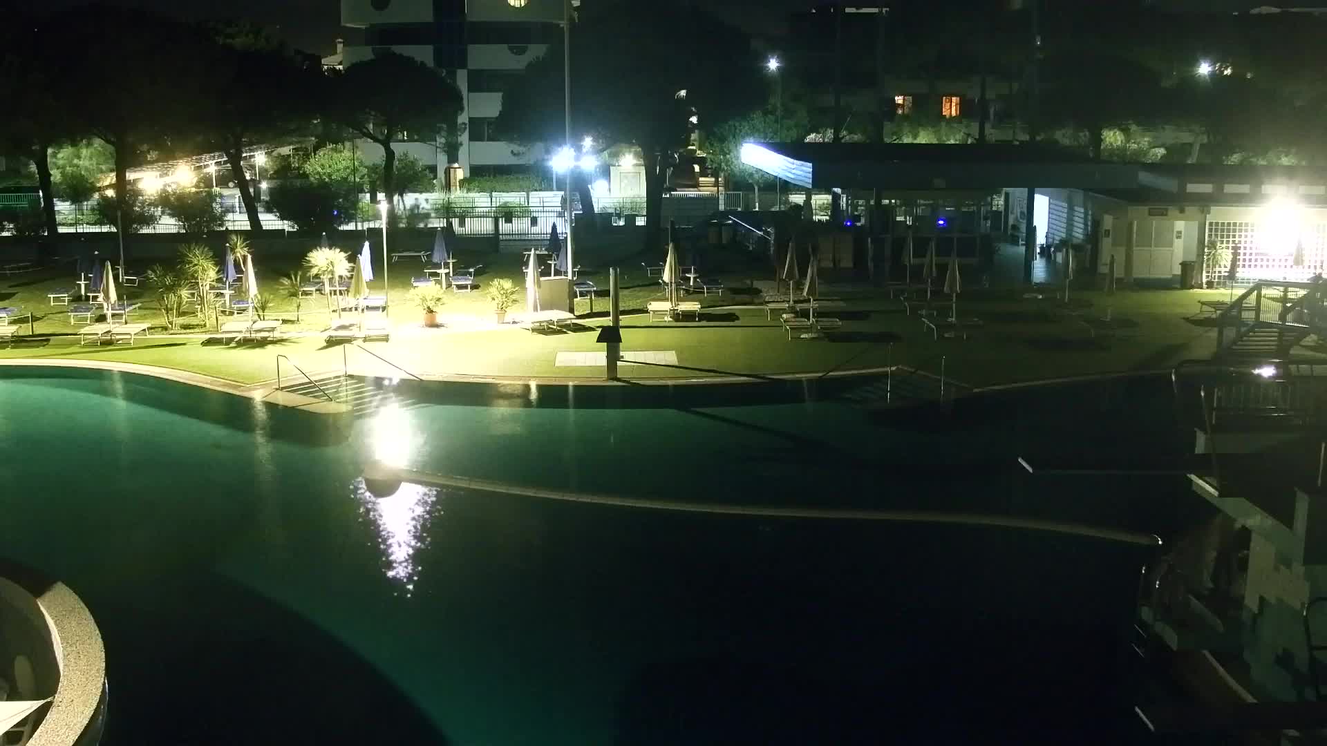 Grado Beach and Aquapark Views in Real Time